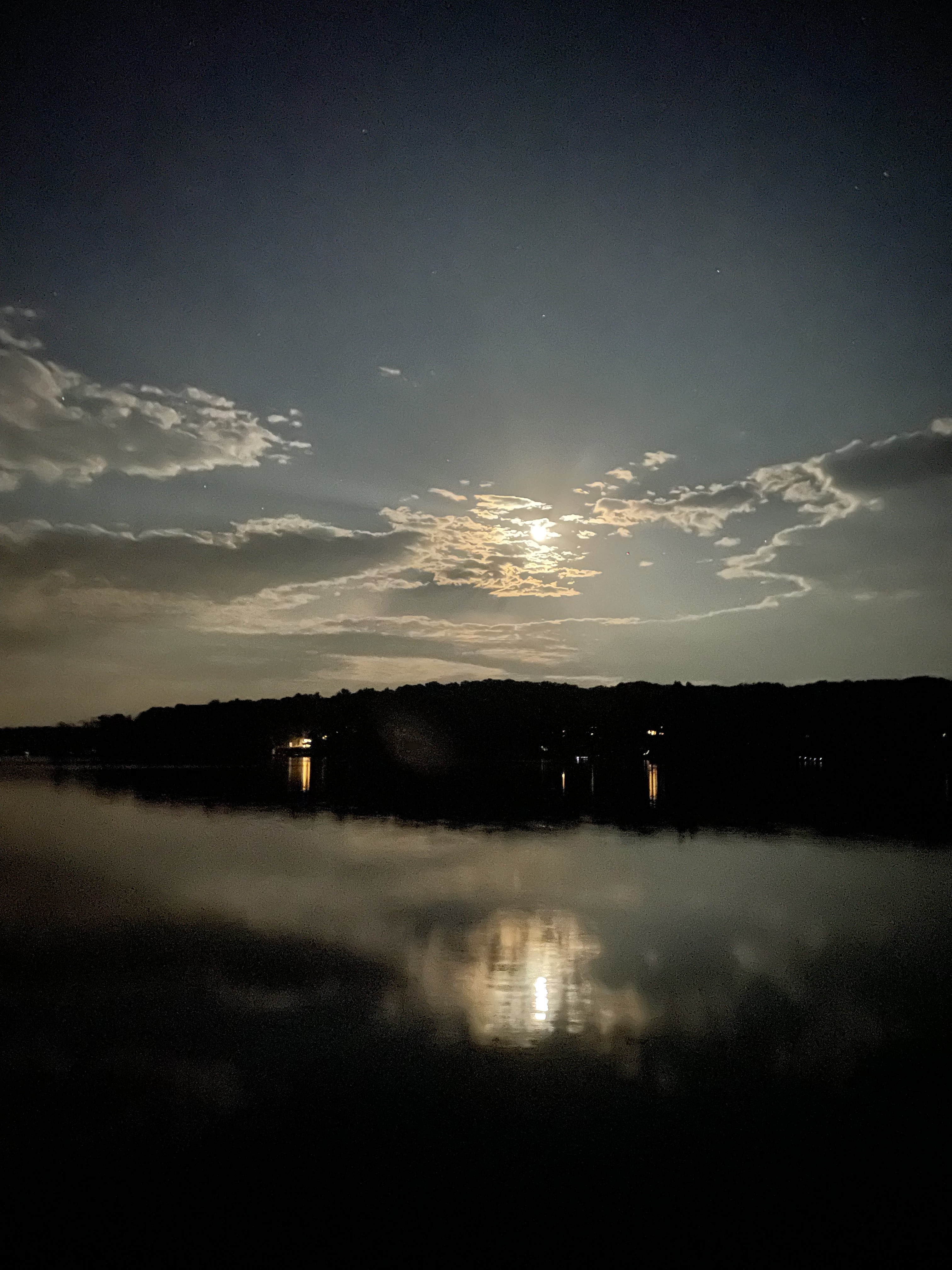 A picture of a lake